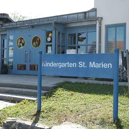 Kindergarten Marien – Eingang